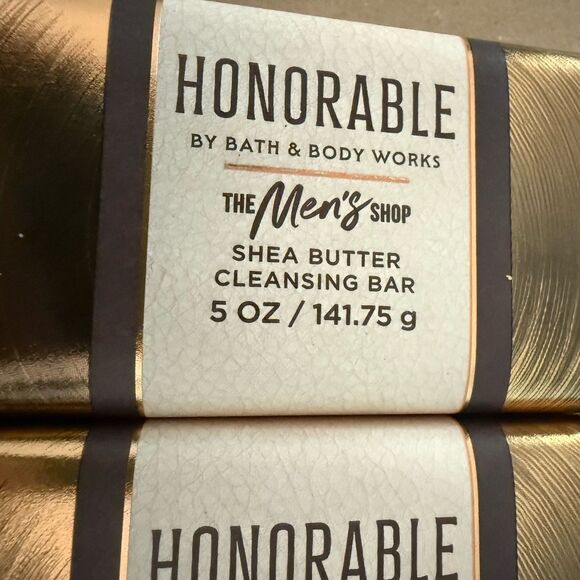 Honorable Bath & Body Works Mens Collection Bar Cleansing Soap 3 Bars New - Picture 2 of 3